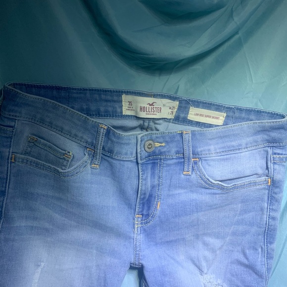 Low rise super skinny Hollister Ripped Jean (W25/L28) 3S, front and back pockets - Picture 3 of 9